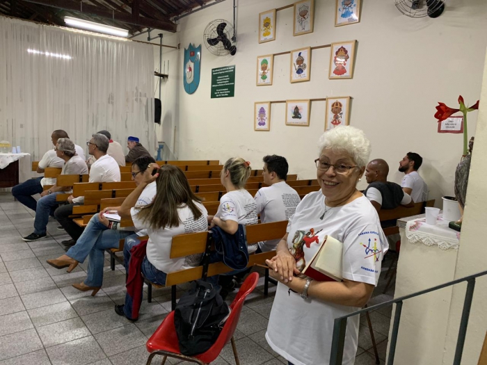 <p>Nossa reunião aconteceu na Cabana São Jorge</p>